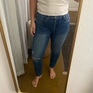 AMO Dark Blue Skinny Jeans